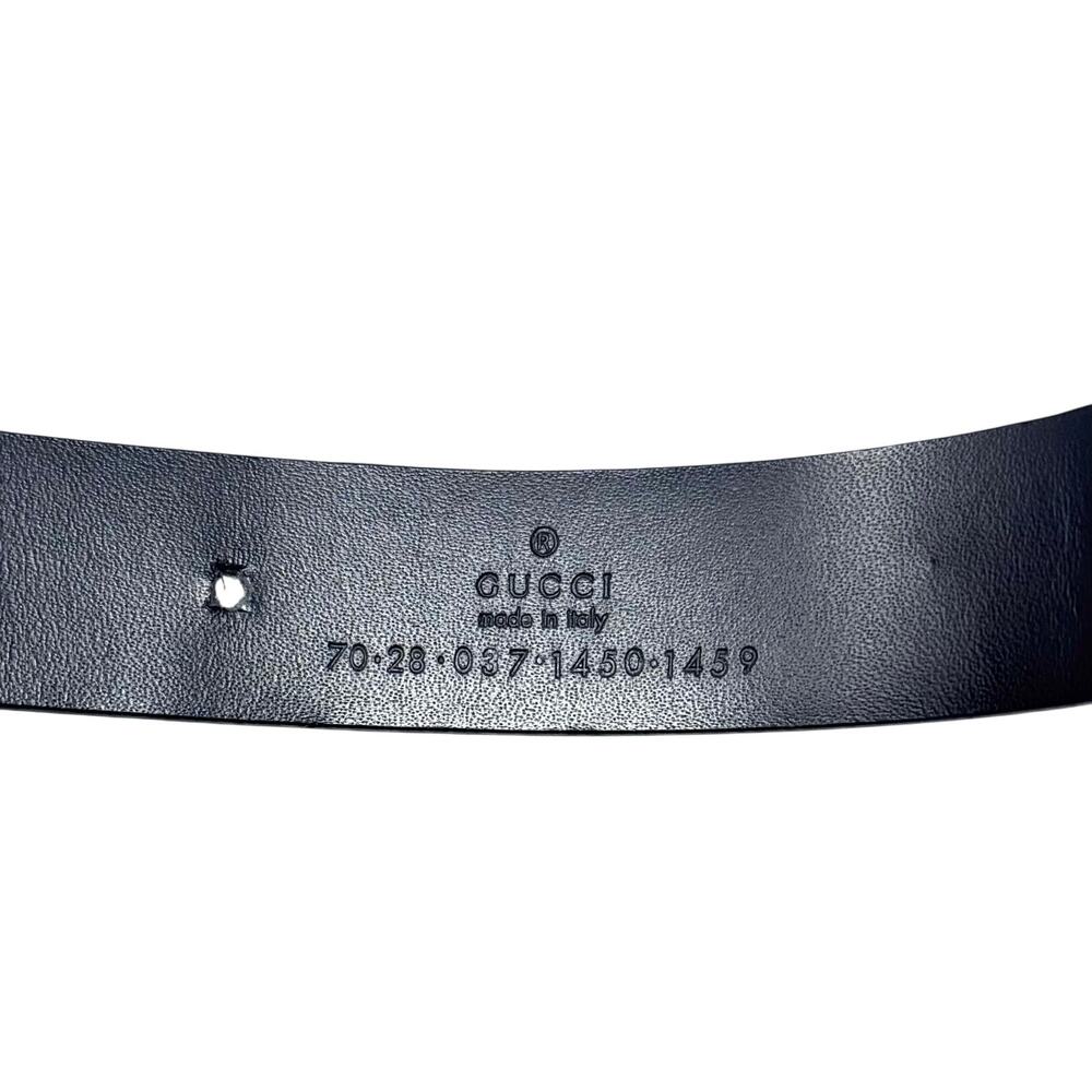 Gucci Red Lizard Skin Belt - Picture 10 of 14